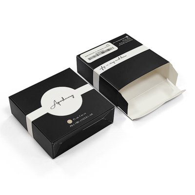 Logo personnalisé écologique Boîte recyclable Emballage pour le maquillage Lips Gloss L'huile de vernis à ongles