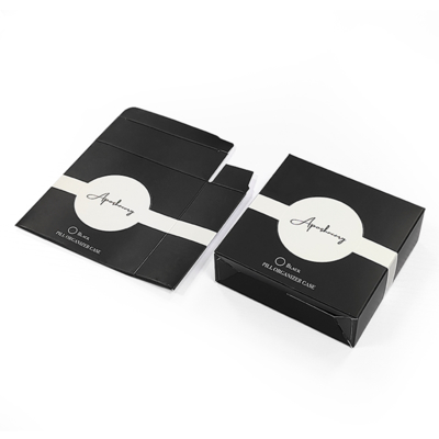 Logo personnalisé écologique Boîte recyclable Emballage pour le maquillage Lips Gloss L'huile de vernis à ongles