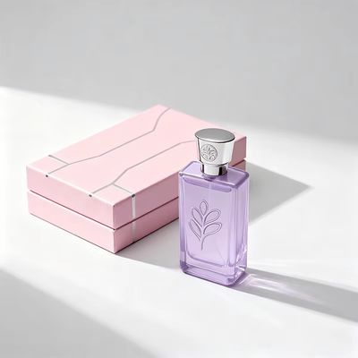 Boîte de parfum personnalisée neuve de haute qualité Logo en feuille d'or, couvercle imprimé et boîte de base, estampage à chaud Boîte rigide pour bijoux, cadeau de parfum