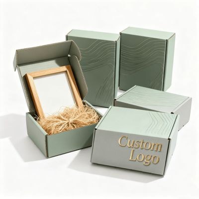 Emballage de luxe sur mesure Boîte en carton parfum prête à l'expédition Boîte cadeau pour cosmétiques