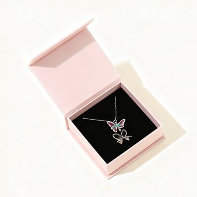 Ensembles de boîtes magnétiques en carton noir personnalisées avec logo pour bijoux, cils, lunettes