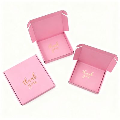 Emballage cadeau recyclable biodégradable en carton ondulé pour chaussures, vêtements, éponge, courrier postal, expédition