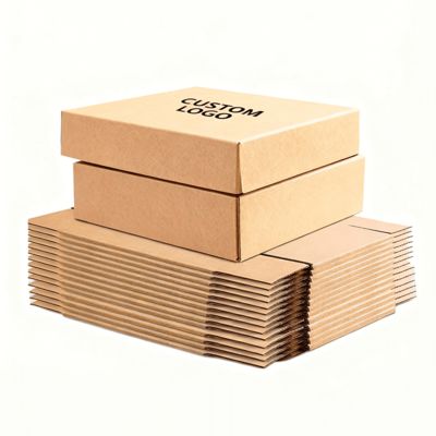 Boîtes d'expédition pour avions recyclables, résistantes, en carton ondulé haute résistance, gaufrage pour l'emballage des petites entreprises