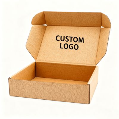 Boîtes d'expédition pour avions recyclables, résistantes, en carton ondulé haute résistance, gaufrage pour l'emballage des petites entreprises