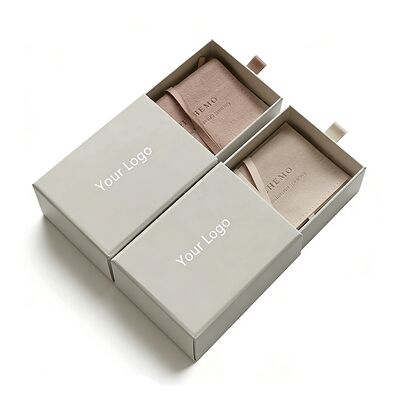 Boîtes à emballage de bijoux en papier recouvert de feuille d'or sur mesure Boîtes en papier avec insert de mousse pour colliers Bracelets Bracelets Boucles d'oreilles