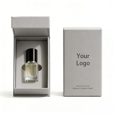 Boîte cadeau de parfum rigide à fermeture magnétique avec couvercle, imprimée UV écologique, pour boîtes en papier haut de gamme