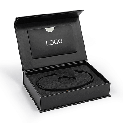 Boîte d'emballage de présentation magnétique de luxe avec logo personnalisé pour les marques premium