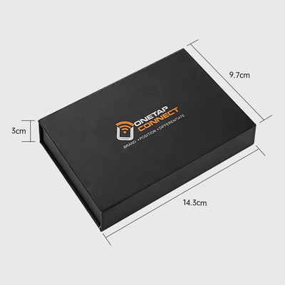 Boîte d'emballage de présentation magnétique de luxe avec logo personnalisé pour les marques premium