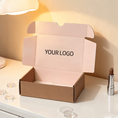 Boîte à lettres à logo personnalisé Boîte d'emballage ondulée pour l'expédition pour produits de commerce électronique