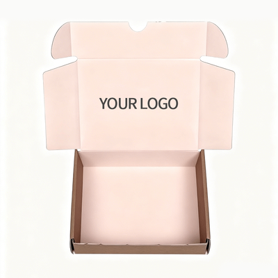 Boîte à lettres à logo personnalisé Boîte d'emballage ondulée pour l'expédition pour produits de commerce électronique