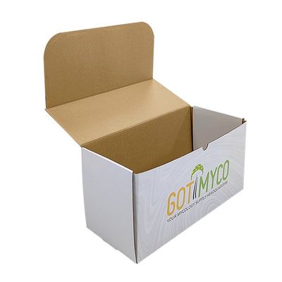 Boîte d'emballage en carton ondulé recyclable Boîte d'expédition pour cosmétiques