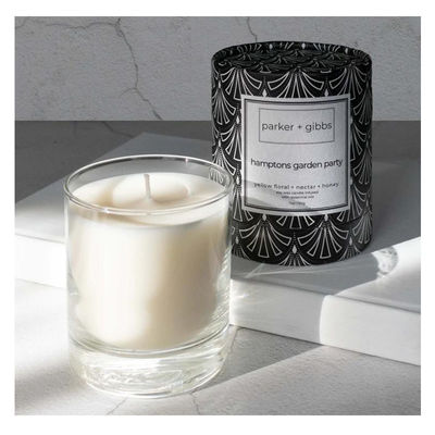 Bouteille de bougies personnalisée avec couvercle et boîte cadeau Boîtes d'emballage en CMYK/PANTONE