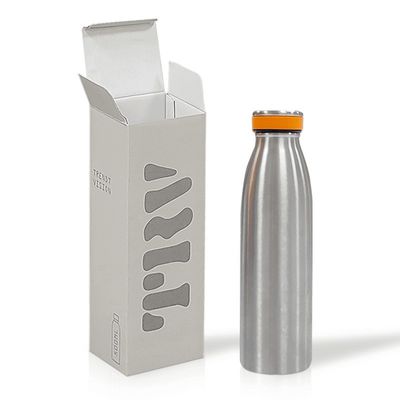 Boîtes de conserve sur mesure Kraft E non revêtue Boîte d'emballage pour bouteilles d'eau à la flûte