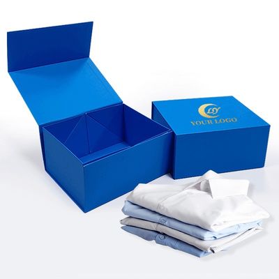 Chaussures Vêtements Emballage T-shirt pliable Boîte cadeau avec Matt Lamination