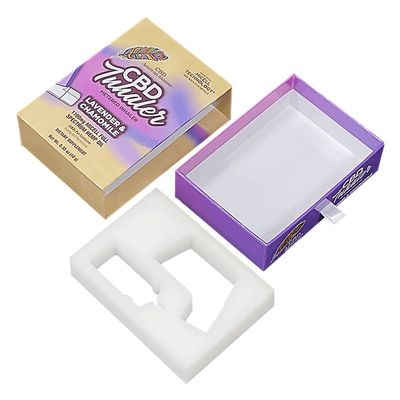 Impression personnalisée en carton coulissante boîte à emballage boîte en papier pour la ceinture de bijoux sac à main emballage