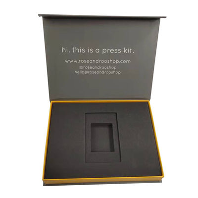 Logo personnalisé Magnétique Flap Boîte Carton rigide Magnétique Boîtes cadeaux pour vos besoins