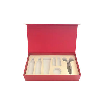 Boîte en papier à couvercle pliable pour les soins de la peau, rouleaux faciaux, jeu d'emballage personnalisé
