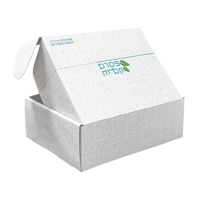Papeterie Kraft personnalisée Carton Vêtements Emballage Carton Expédition mobile Expédition Cartons ondulés avec fermeture à glissière