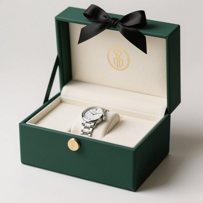 Boîte de rangement de montres de luxe pour hommes femmes Cases de montres personnalisées