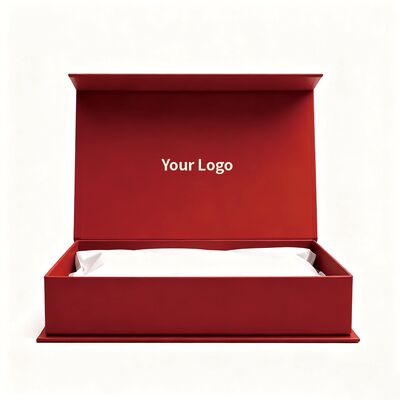 Carton verni recyclable personnalisable Emballage rigide Boîtes en papier Boîte cadeau magnétique Pour les cosmétiques